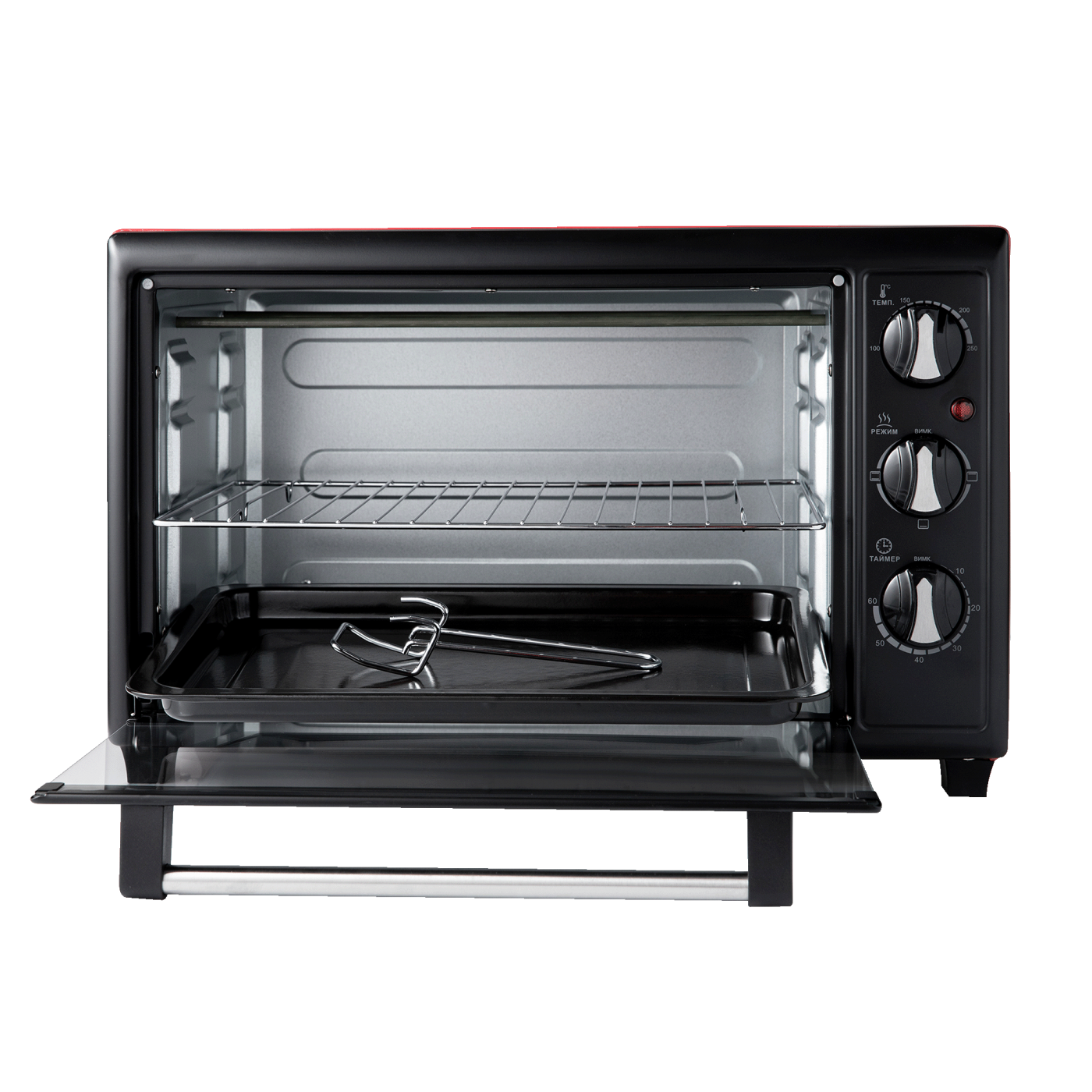 Electric oven LEO-350 Red