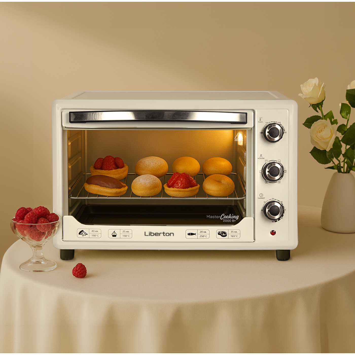 Electric oven LEO-480 White