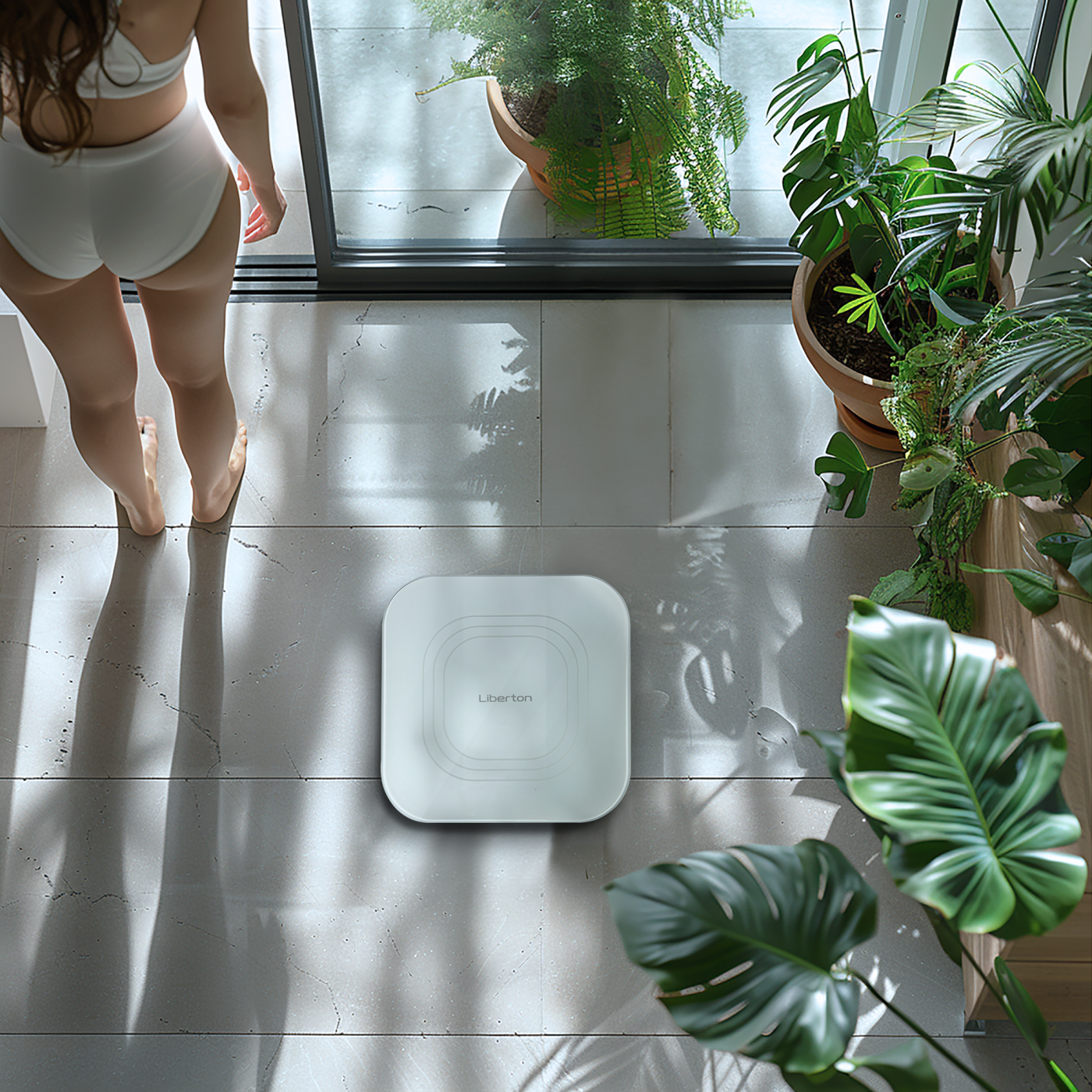 Bathroom scales LIBERTON LBS-0814 Smart